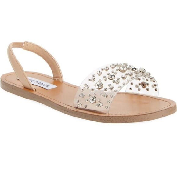 Steve Madden Alanis Embellished Sandal size 7.5 - Picture 1 of 7